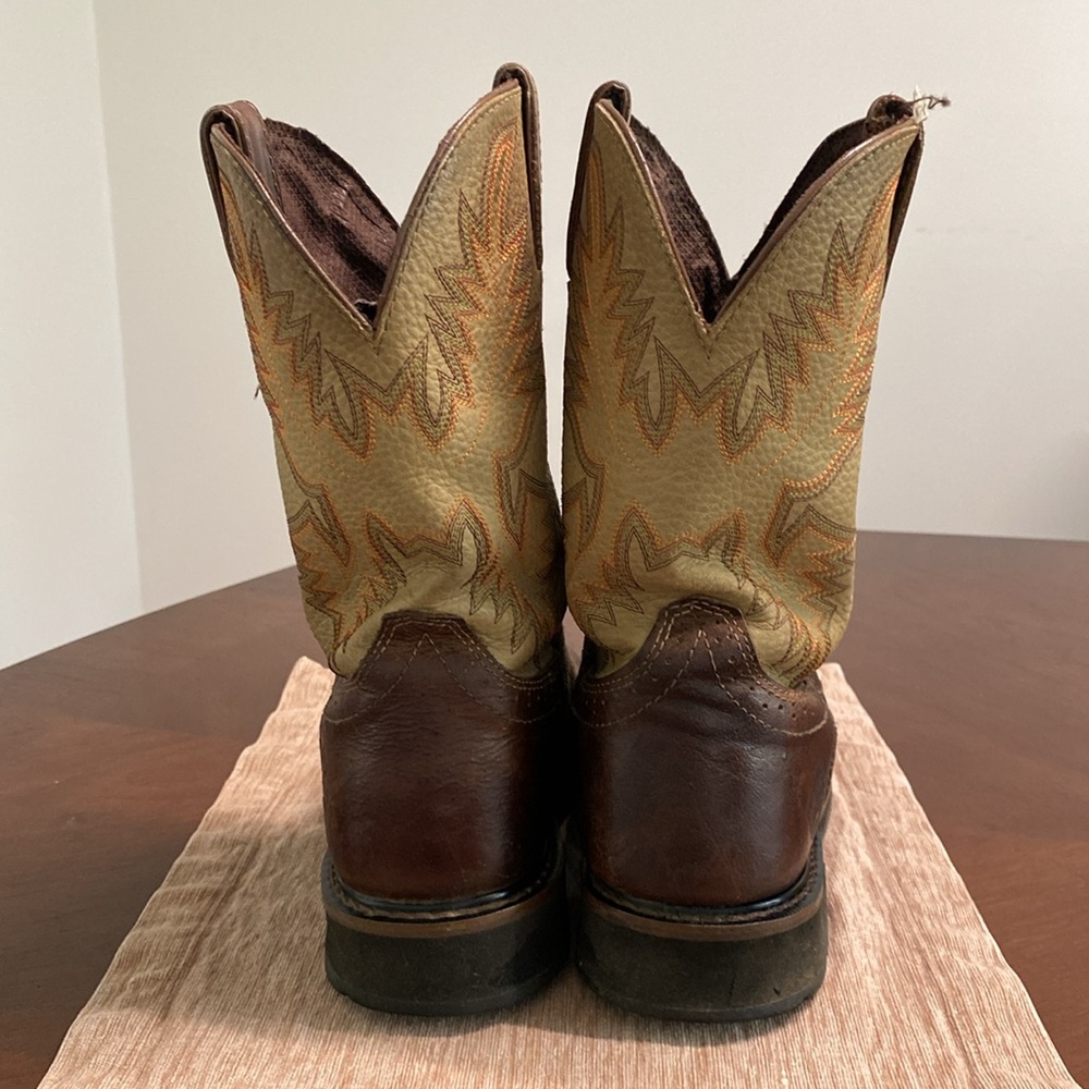 Justin Original Work Boots - Men Sz 11D - Picture 5 of 14